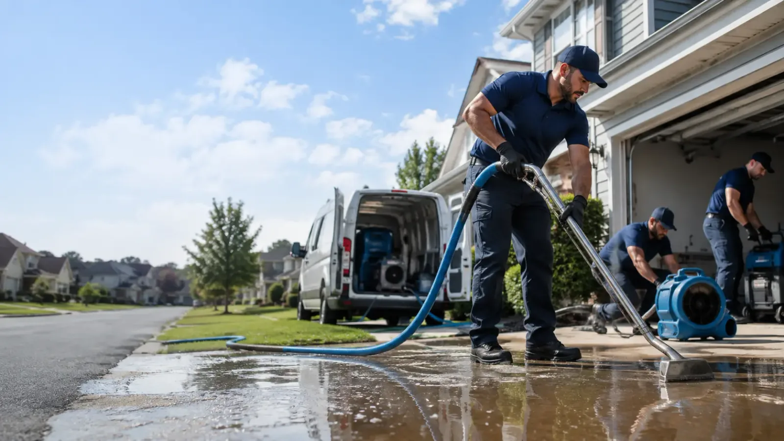 Flood Damage Restoration in Saint Paul, IN